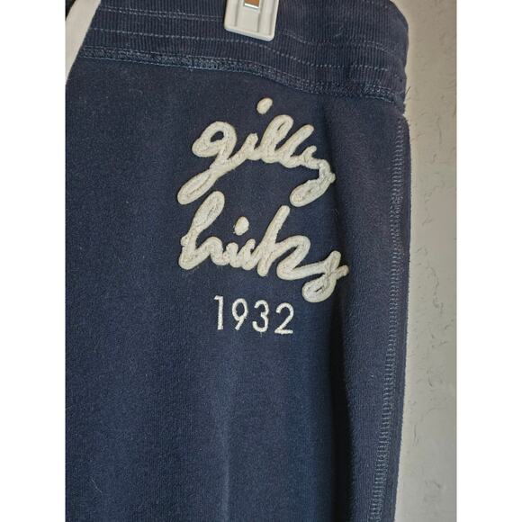Gilly Hicks Sydney Womens Medium Pants Joggers Navy Blue Sweatpants Drawstring - Picture 6 of 13